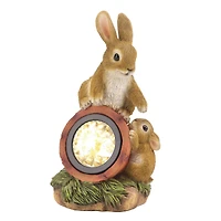 7" Rabbit with Solar Light