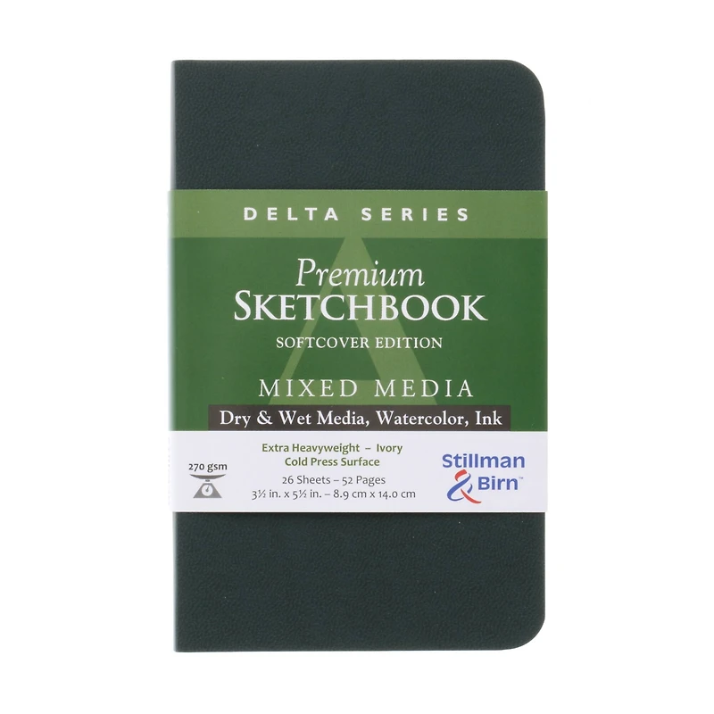 Stillman & Birn™ Delta Series Premium Softcover Mixed Media Sketchbook