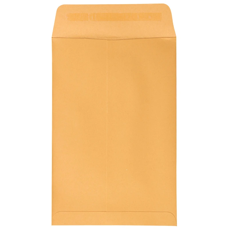 JAM Paper 6" x 9" Brown Kraft Manila Open End Catalog Envelopes