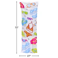 Pool Central 6ft. Inflatable Bikini & Sunglasses Pool Float