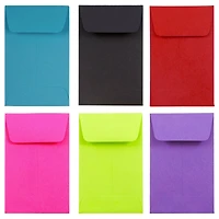 JAM Paper 2.25" x 3.5" Assorted Coin Business Envelopes, 150ct.