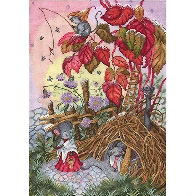 Mp Studia Autumn Morning Cross Stitch Kit