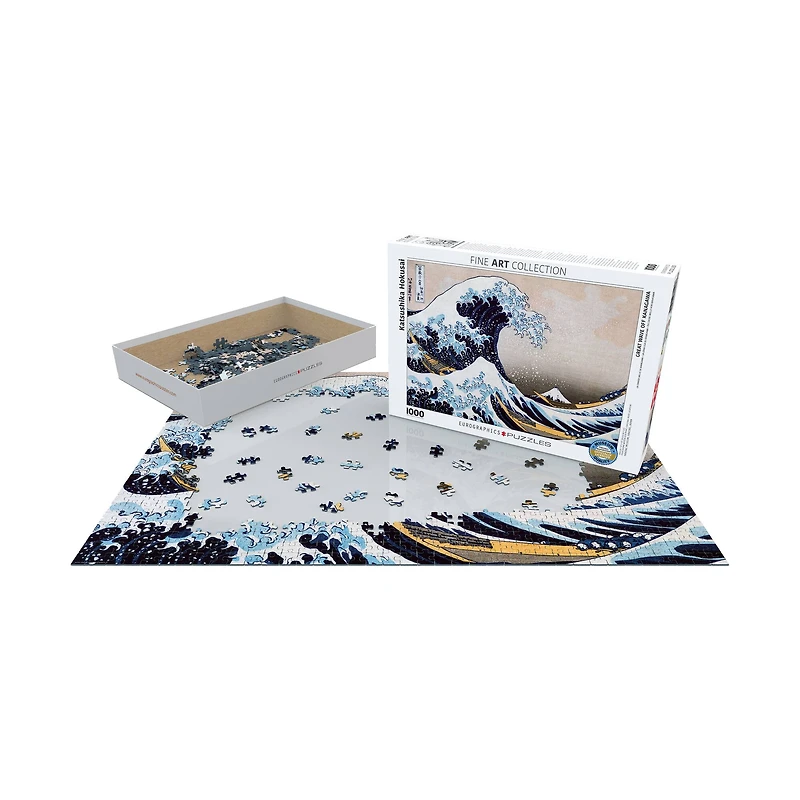 Katsushika Hokusai - Great Wave off Kanagawa: 1000 Pcs