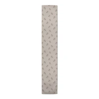 90" Floral Dots Cotton Twill Runner