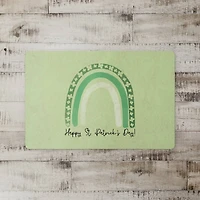 St. Patrick's Day Rainbow 18" x 27" Floor Mat