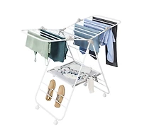 Honey Can Do Folding Wing Clothes Dryer with Wheels