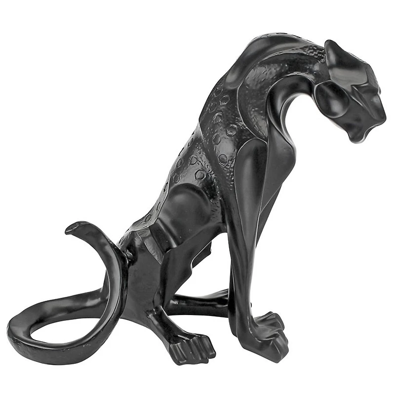 Design Toscano 16.5" Rampant Tranquility Jungle Jaguar Panther Statue