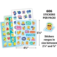 Teacher Created Resources® Fruit Smoothie Smelly Stickers, 606 Stickers