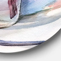 Designart - Cherry Blossom In Glass Jar