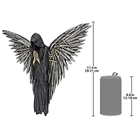 Design Toscano 11.5" Soul of the Warrior Grim Reaper Wall Sculpture