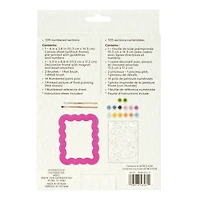 Flower Collage Paint-by-Number Framed Mini Kit by Artist's Loft®