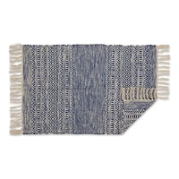 DII® French Blue Textured Dobby Hand-Loomed Rug, 2ft. x 3ft.