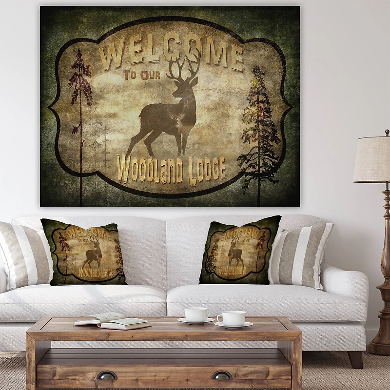 Designart - Welcome_Lodge Deer