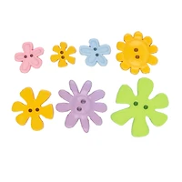 Favorite Findings™ Pastel Flower Button Mix