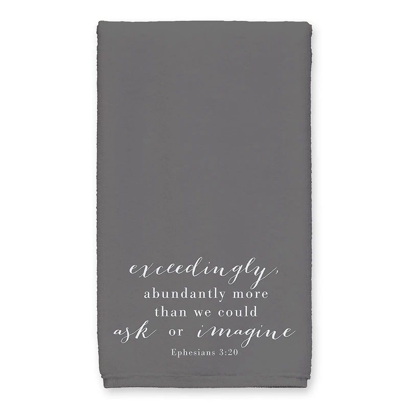 Exceedingly Abundantly More 16" x 25" Towel Set