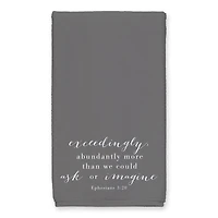Exceedingly Abundantly More 16" x 25" Towel Set