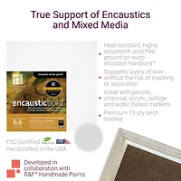 Ampersand™ 9" x 12" Encausticbord™