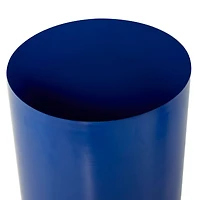 Blue Metal Modern Planter, Set of 2" 16", 13"