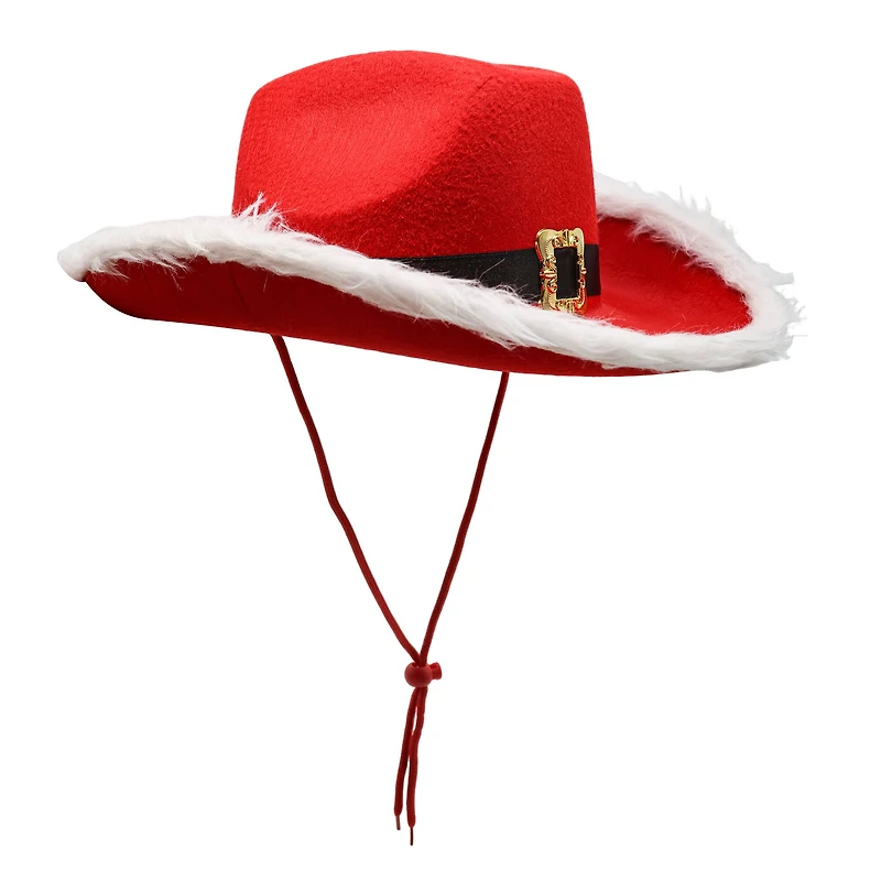 Santa Light Up Cowboy Hat by Celebrate It™