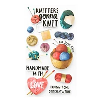 Knitting Dimensional Stickers by Recollections™