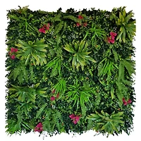 20" Verona Style Plant Living Wall Panels, 4ct.