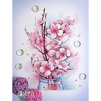 Oven Apple Blossom Cross Stitch Kit