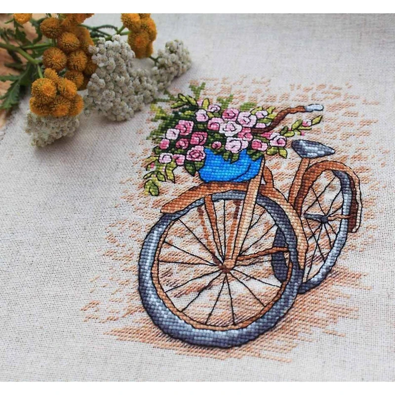 MP Studia Bicycle Cross Stitch Kit