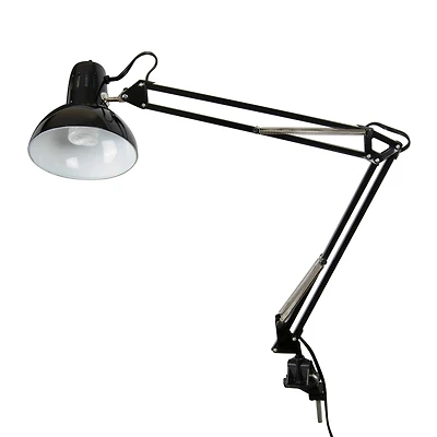 Studio Designs Metal Swing Arm Clamp Lamp