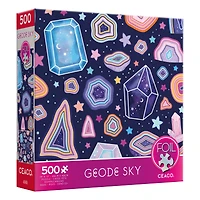 Assorted Foil 500 Piece Puzzle