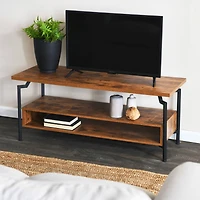 Household Essentials Crown 47" TV Stand with Storage Compartment