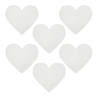 4" Acrylic Heart Blanks, 6ct. by Make Market®