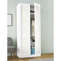 RoomMates Neutral Cat Coquillette Burst Peel & Stick Wallpaper