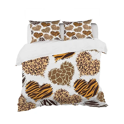 Designart 'Animal Print Style' Tropical Bedding Set