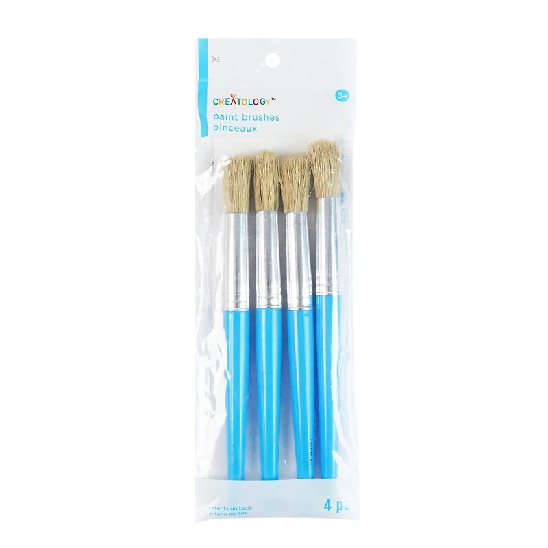 Jumbo Paint Brushes, 4ct. by Creatology®