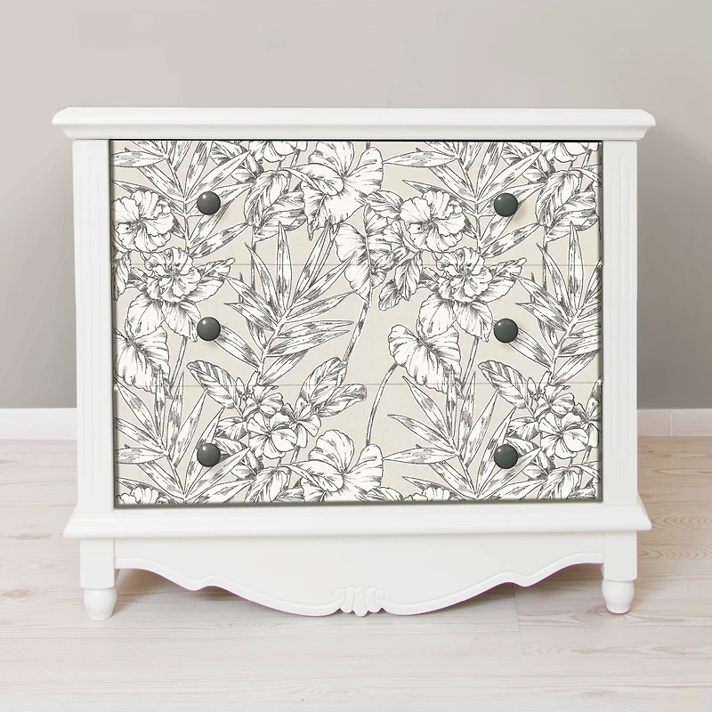 NuWallpaper Gray Cayman Peel & Stick Wallpaper