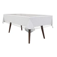 Home Details 90" Clear Tablecloth Protector