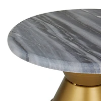 Grey Glam Cake Stand, 12" x 12" x 6"
