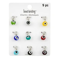 Glass Evil Eye Charms by Bead Landing™