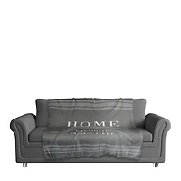 Home Is My Favorite Place Sherpa Fleece Blanket
