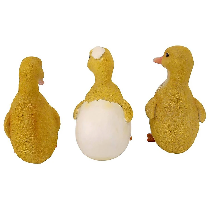 Design Toscano Piece Duckling Brood Garden Statue Set