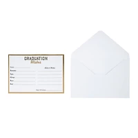 Graduation Wishes Flat Cards & Envelopes, 10ct. by Recollections™