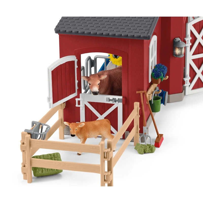 Schleich Farm World Red Barn Playset