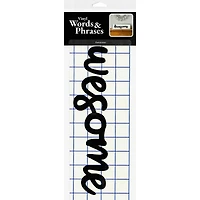 Leisure Arts® Vinyl Awesome Black Wall Decal