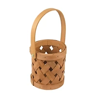 5.25" Natural Brown Cylinder Chipwood Basket by Ashland®