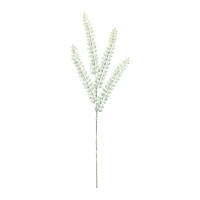 Sage Green Glittered Fern Spray, 24ct.