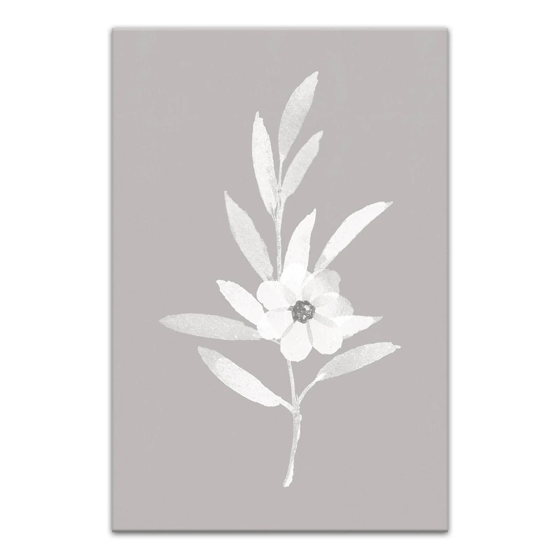 Soft White Botanicals 20" x 30" Canvas Wall Art