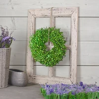 10" Green Foliage Artificial Spring Wreath