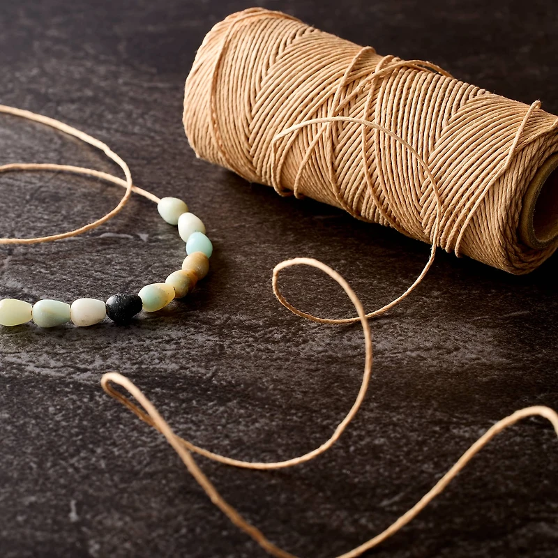 1mm Tan Hemp Cord, 200ft. by Bead Landing™