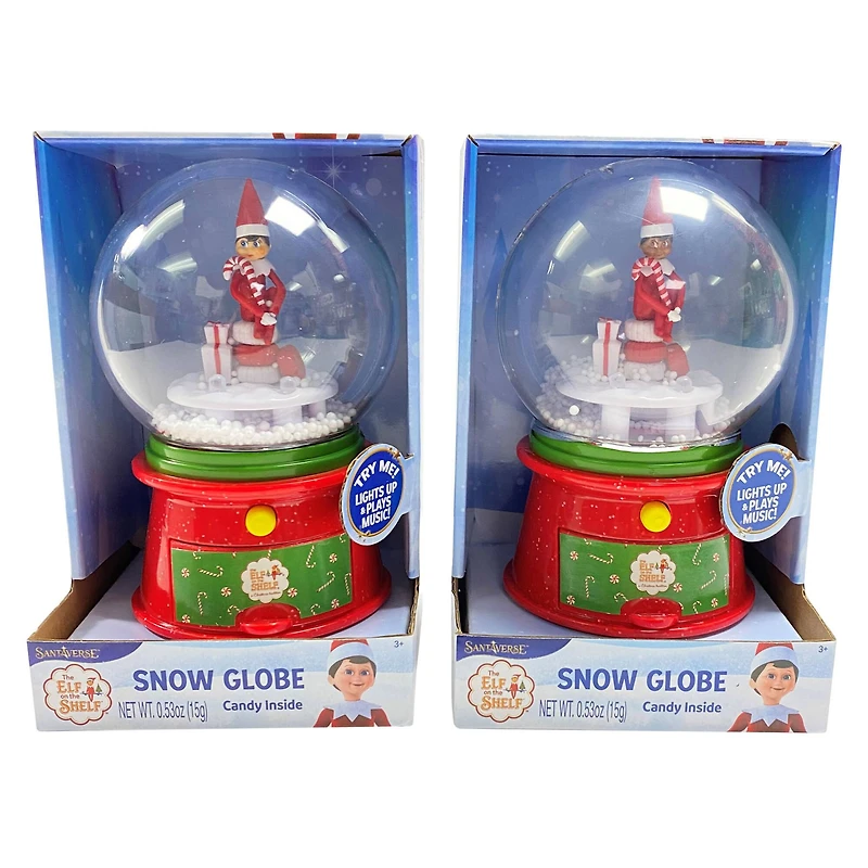 Assorted The Elf on the Shelf® Candy Snow Globe