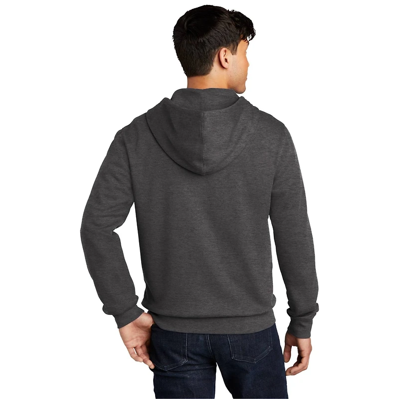 District® V.I.T.™ Heathered Fleece Full-Zip Hoodie